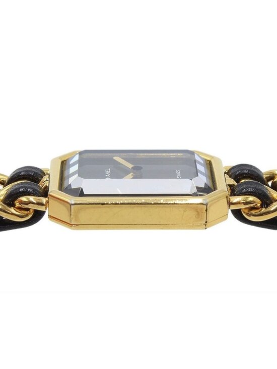 Chanel Premiere M Leather Chain Watch main image 4